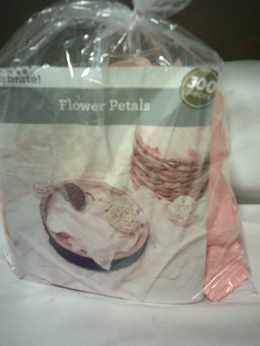 NEW BAG OVER 300+ PIECES OF PINK ROSE FLOWER PETALS FOR ALL OCCASIONS AMAZON 🌼